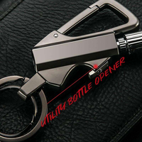 Briquet torche classique multifonction en métal, allume-feu à silex, étanche, portable, ouvre-bouteille, pour l'extérieur