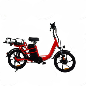 בלם דיסק כפול 20 אינץ 'אופניים חשמליים 350w 48v 30ah/20ah/20 אה/10ah טווח ארוך טווח משלוח מזון אופניים - Product Image 2