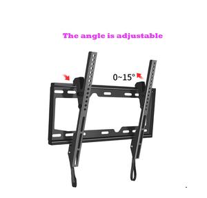 Soporte <span class=keywords><strong>de</strong></span> TV resistente <span class=keywords><strong>de</strong></span> 32 a 65 pulgadas, plataforma ajustable compatible con VESA <span class=keywords><strong>de</strong></span> acero con inclinación <span class=keywords><strong>de</strong></span> 15 °/soportes y carros <span class=keywords><strong>de</strong></span> TV <span class=keywords><strong>de</strong></span> montaje en pared LED - Product Image 2