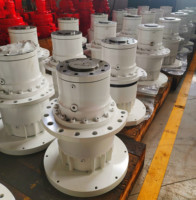 Réducteur de vitesse variable de multiplicateur de vitesse de boîte de vitesse planétaire de moteur hydraulique de fonte avec des caractéristiques à plusieurs vitesses