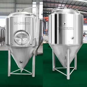 ヘルマン製ビール設備発酵槽ユニットタンク自家醸造発酵タンク1000リットル発酵槽