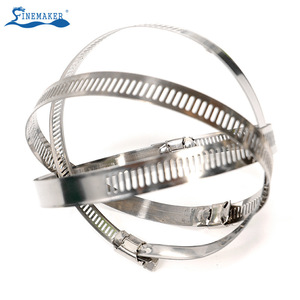 Collier de serrage en acier inoxydable Wellya de style américain 304, taille personnalisable pour la fixation et la fixation par verrouillage des tuyaux - Product Image 3