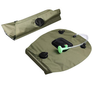 ถุงน้ำสำหรับตั้งแคมป์กลางแจ้ง เดินป่า ถุงอาบน้ำพลังงานแสงอาทิตย์ ถุงอาบน้ำสำหรับตั้งแคมป์ปีนเขา ถุงเก็บน้ำพร้อมสายยาง หัวฝักบัวปรับเปลี่ยนได้ - Product Image 5