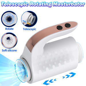 Masturbatore Maschile Automatico Telescopico Rotante a Forma di Aereo, Giocattolo per Adulti - Product Image 6