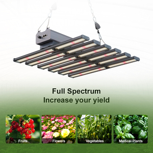 LM 281B 301H 1000W Grow Light Indoor Plants Full Spectrum Horticulture Lighting Aluminum Body IP65 Rated 800W Red Bloom - Product Image 6