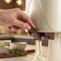 Machine à milkshake automatique silencieuse à un bouton pour la maison, mini sorbetière, sorbetière maison
