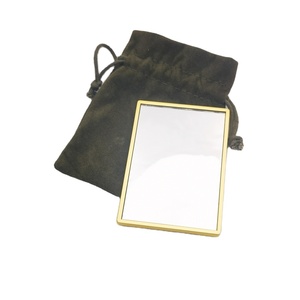 Custom Antique Mirror Compact Travel Mirror Custom Color And Logo For Promotional & Business Gifts Multifunction Portable Mirror