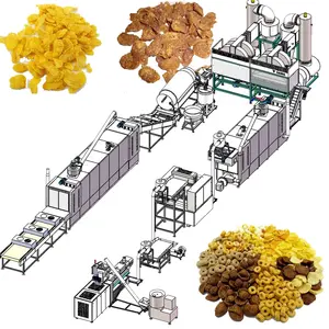 Industriële Apparatuur Cornflakes Making Machine Cornflakes Extruder Voedsel Machine