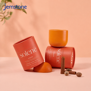 Custom CMYK Printed Cylinder Packaging Box for Perfume Essential Oil Candle Paper Tube Round Cardboard Tube <b>Container</b> - Product Image 6