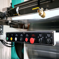 4 + 4 couleurs PP tissé sac ciment Valve sac Flexo machine d'impression