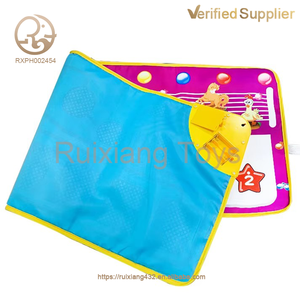 Clavier électronique à 9 touches Jouet éducatif pour bébé Instrument de <span class=keywords><strong>musique</strong></span> en mousse souple Piano Tapis de <span class=keywords><strong>musique</strong></span> Jouer au <span class=keywords><strong>sol</strong></span> de la salle de sport Tapis de jeu de danse - Product Image 4
