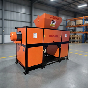 Broyeur à double arbre en acier inoxydable de pointe, 1000 kg/h, équipement de recyclage de ferraille haute performance - Product Image 1