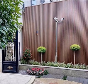 Manufacturer Wall Cladding Exterior Decoration Wall <strong>Outdoor</strong> <strong>Decorative</strong> <strong>Panels</strong> for Exterior Wall Composite Fence <strong>Panel</strong> - Product Image 4