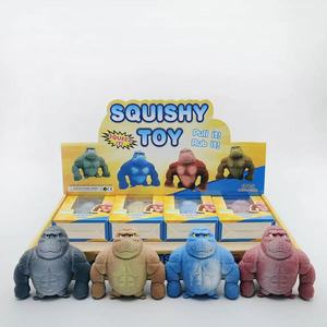 Juguetes Mochi de Gorila Clásico de 230g al por Mayor, Juguetes Sensoriales para Niños, Antiestrés, para Apretar, Divertidos Juguetes de Animales para Niños - Product Image 3