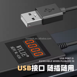 Câble d'alimentation intelligent USB WL-638 Wylie avec interface d'entrée pour <span class=keywords><strong>iPhone</strong></span> 6G-15 Pro Max, reconnaissance précise du courant - Product Image 4