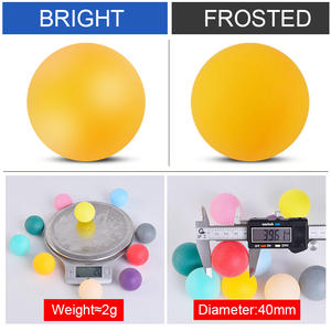 Plástico mate colorido 100 pcs/Bag pelotas <span class=keywords><strong>de</strong></span> tenis <span class=keywords><strong>de</strong></span> mesa <span class=keywords><strong>precio</strong></span> barato PP pelotas <span class=keywords><strong>de</strong></span> <span class=keywords><strong>ping</strong></span> <span class=keywords><strong>pong</strong></span> con logotipo personalizado - Product Image 4