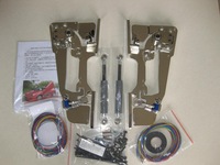 Perforer des trous sur le kit rendra ce kit unique pour votre voiture, avec des portes de style Lamborghini.