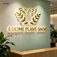 Lettres 3D personnalisées en acier inoxydable avec halo LED rétroéclairé, enseigne murale commerciale haut de gamme, étanche IP65 pour bâtiments et entreprises