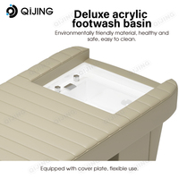 Prix d'usine Salon Lifting arrière Massage des pieds Shampooing Chaise Lavage des cheveux Pédicure Spa Table Shampooing Lit avec vapeur