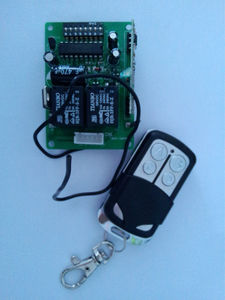 2 kênh 10A Rơ Le 433Mhz DC12V 24V cố định mã Dip chuyển đổi nhận với không dây điều khiển từ xa - Product Image 2