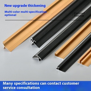 Perfil de Aluminio en Forma de I de Diseño Moderno, 5 mm, Resistente a la Humedad, Anodizado, 5/8 Piezas, Esquina Macho <span class=keywords><strong>para</strong></span> Molduras de Chapa de Madera - Product Image 3