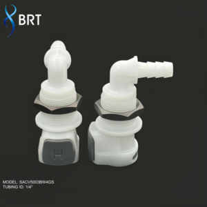 Raccord rapide en ligne BRT en plastique CPC, connecteur femelle pour tuyau, raccord de tube pour ligne d'air, d'eau, de carburant ou médicale 1/4 3/8 - Product Image 3