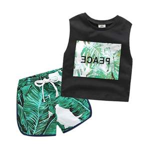 Productos Innovadores para Niños, Camiseta Elegante para Niños, Pantalones Deportivos Bangladesh Parachute, Conjunto de Dos Piezas, Ropa Infantil - Product Image 2