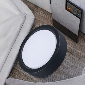 Downlight LED COB Tricolor de Alta Potencia de 9W, Moderno, Comercial, de Hierro, IP33 Antideslumbrante, 6000K Luz Diurna, Superficie Negra, Montaje Interior - Product Image 3