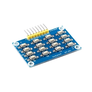 <strong>Microcontroller</strong> development board 4X4 matrix keyboard module 16 SMT button learning board..