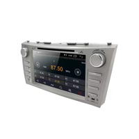 Autoradio Android 13 9 pouces avec bouton rotatif, compatible Carplay, Wifi, GPS, FM, BT pour Toyota Camry 2007-2011