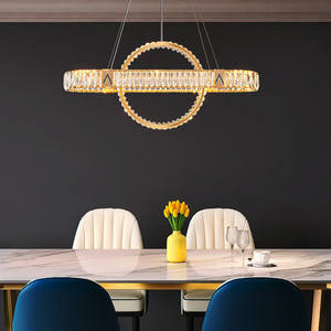 High Quality Pendant Light Living Room Bedroom Modern Gold Big <b>Crystals</b> for <b>Chandelier</b> - Product Image 3