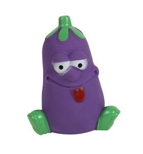 Toptan köpek çiğnemek oyuncak Pet kaynağı sebze şekilli vinil gıcırtılı köpek oyuncak - Product Image 4