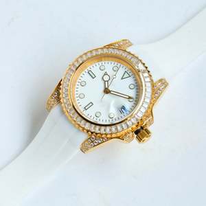 Relojes de Pulsera de Lujo para Hombre, con Moissanita, Mecánicos Automáticos, de Oro, Diseño de Moda, de Alta Calidad, Personalizados al por Mayor - Product Image 4