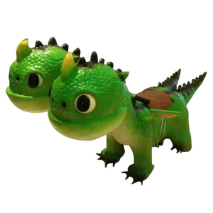 Joy2fun Juguete de <span class=keywords><strong>dinosaurio</strong></span> electrónico animado para interiores, andador eléctrico operado con monedas, directo de fábrica - Product Image 6