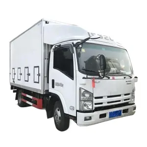 Isuzu Poultry Chick Livestock transport truck constant temperature chick carrier truck for sale