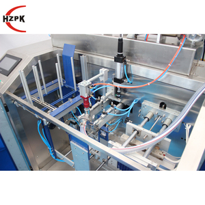 เครื่องบรรจุ HZPK สำหรับแชมพู ซอสมะเขือเทศ น้ำผึ้ง น้ำมันพืช โยเกิร์ต บรรจุภัณฑ์แบบซิปล็อค ถุงตั้งได้สำเร็จรูป เครื่องบรรจุและปิดผนึก - Product Image 4