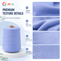 Fil à tricoter fantaisie en coton, soie et lin, super frais, doux, respirant et léger, 30 NM, pour pulls printemps-été, OEM ODM