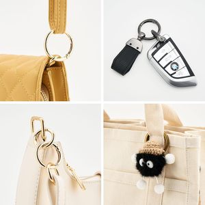 Porte-clés et mousquetons promotionnels : Anneaux à ressort, connecteurs à boucle, anneaux en O, crochets à ressort et crochets ronds à ouverture rapide pour sacs - Product Image 4