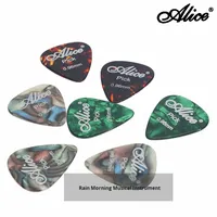 Alice PA-100A Celluloid Boxed Guitar Pick Livré avec Boîte pour Instruments à Cordes Pièces et Accessoires
