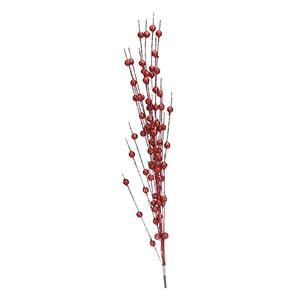 BRANCHES LONGUES AVEC BAIES ROUGES PAILLETTÉES - Product Image 1
