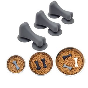 Produsen Grosir Aksesori Mangkuk Anjing Pengumpan Lambat Bentuk Tulang - Product Image 1