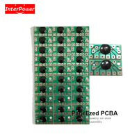 Circuit imprimé COB pour jouet de train, solution PCBA, circuit imprimé musical, sonore et lumineux, cadeau de Noël, puce IC, carte mère personnalisée
