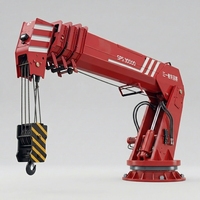 Grue de camion San1 12 tonnes pour travaux de construction