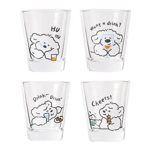 M New Cute Puppy Micro-brewed Shochu <strong>Glass</strong> 50ml a Mouthful of Shochu <strong>Glass</strong> Gift <strong>Girls</strong> Personalized Wine <strong>Glass</strong> - Product Image 5