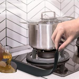 Т-образная силиконовая резина кухонная плита со счетчиком зазора крышка наполнителя маслостойкая и грязестойкая газовая плита зазор мягкая уплотнительная лента - Product Image 4