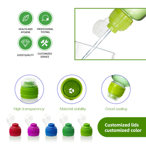 Tapa de Botella de Agua Deportiva de Plástico de 28 mm y 30 mm con Sistema de Empuje y Extracción para Bebidas Energéticas - Product Image 3
