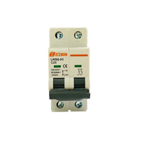 Disjoncteur électrique Miniature 1p 2p 3p 4p, panneau MCB, Rail Din