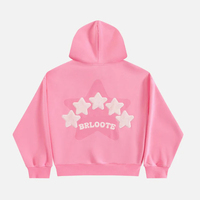 Sweat-shirts Streetwear Automne pour Femme, Personnalisés, à Capuche, Coupe Ample, Tricotés Unis, Respirants, Anti-boulochage, avec Impression en Mousse, Marque