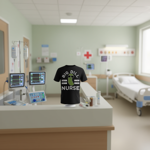 T-shirt Big Dill Nurse Pickle Pun, cadeau humoristique médical pour les infirmières - Product Image 3