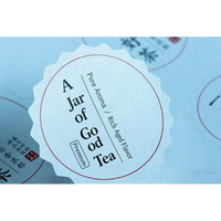 Étiquettes adhésives personnalisées en gros, impression en vrac, logo de marque, autocollants en papier recyclables et écologiques pour l'emballage domestique